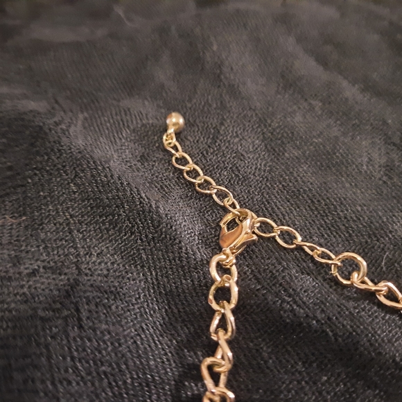 Blue statement necklace - Picture 3 of 6